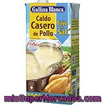 Caldo Casero De Pollo Bajo En Sal Gallina Blanca 1 L.