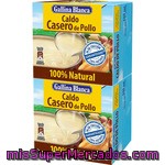 Caldo Casero De Pollo Gallina Blanca, Pack 2x50 Cl