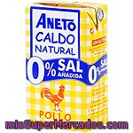 Caldo De Pollo 0% Sal Aneto 1 L.