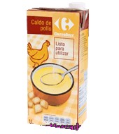 Caldo De Pollo Carrefour 1 L.