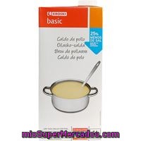 Caldo De Pollo Eroski Basic, Brik 1 Litro