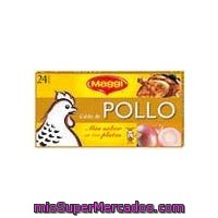 Caldo De Pollo Maggi, 24 Pastillas, Caja 96 G