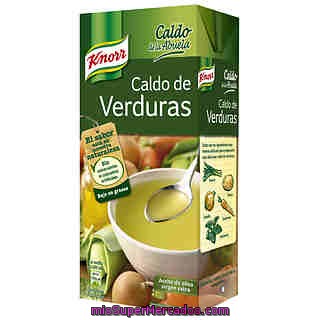 Caldo De Verduras, Caldo De La Abuela Knorr 1 Litro