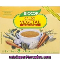 Caldo De Verduras Perlinger Biocop, Caja 66 G