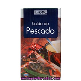 Caldo Liquido Pescado, Hacendado, Brick 1l