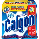 Calgon Antical Para Lavadora En Pastillas Caja 45 Unidades