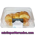 Calidad Artesana Croissant De Mantequilla Producción Propia 3 Unidades Bandeja 200 G