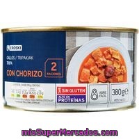 Callos Con Chorizo Eroski, Lata 380 G