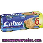 Calvo Atún Claro En Aceite Vegetal Pack 6 Latas 52 G Neto Escurrido