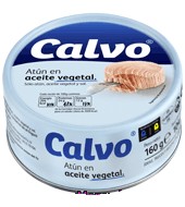 Calvo Atún En Aceite Vegetal Lata 104 Gr