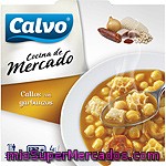 Calvo Cocina De Mercado Callos Con Garbanzos Bandeja 350 G