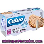 Calvo Paté De Atún Claro 0% Materia Grasa Pack 2 Latas 75 G Neto Escurrido