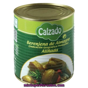 Calzado Berenjena Aliñada Lata 420gr