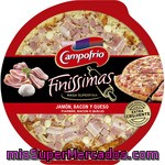 Campofrio Finissimas Pizza Masa Superfina De Jamón, Bacon Y Queso Envase 335 G