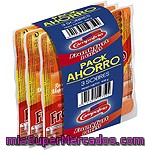 Campofrio Salchichas Frankfurt Pollo Pack 3 Envase 140 G