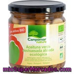 Campomar Nature Aceituna Verde Deshuesada Aliñada Ecológica Frasco 350 G Neto Escurrido