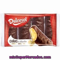 Caña De Crema Cacao Dulcesol, 4 Unid., Paquete 380 G