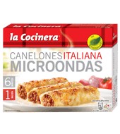 Canelones A La Italiana Para Microondas La Cocinera 300 G.