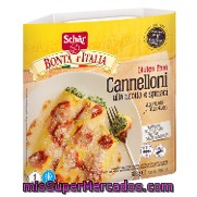 Canelones Con Espinacas Sin Glutén Schar 300 G.