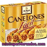 Canelones El Pavo, 18 Placas, Caja 125 G