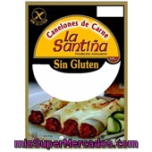 Canelones
            La Santiña Carne S/gluten 300 Grs