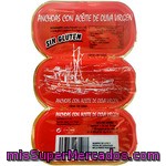 Cantabrico Seleccion Filetes De Anchoa Con Aceite De Oliva Virgen Pack 3 Envase 30 G