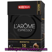 Capsulas
            L'arome Ristretto 10 Uni