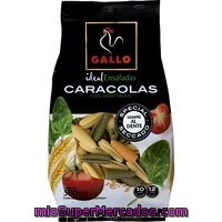 Caracolas Con Vegetales Gallo, Paquete 500 G