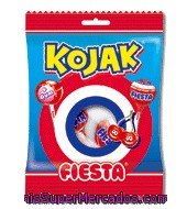 Caramelo Con Palo Kojak Sabor Cereza Fiesta 7 Ud.