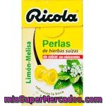 Caramelo Limón Melisa Sin Azúcares Ricola 50 G.