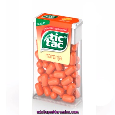 Caramelo Tic Tac Naranja, Tic Tac, Caja 18 G