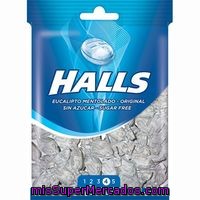 Caramelos De Eucalipto S/a Halls, Bolsa 100 G