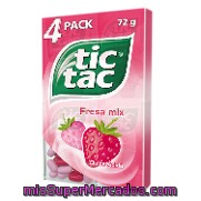 Caramelos De Fresa Dulce Y ácida Tic Tac 72 G.
