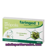 Caramelos Duros Con Própolis Menta Faringedol 15 Ud.