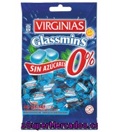 Caramelos Glassmins Sin Azúcar Mentolados Virginias 105 G.