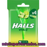 Caramelos Halls Lima 4 Uni 128 Grs