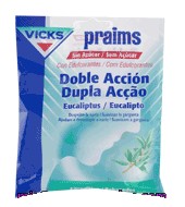 Caramelos Para La Garganta Praims Doble Accion Plus C Vicks 60 G.