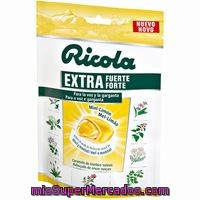 Caramelos X-fuerte De Miel-limón Ricola, Bolsa 61 G