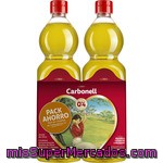 Carbonell Aceite De Oliva Suave 0,4º Pack 2 Botellas 1 L