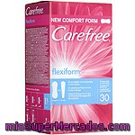 Carefree Protege Slips Transpirable Flexiform Regular-tanga Paquete 30 Unidades