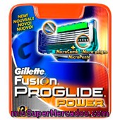 Cargador De Afeitar Gillette Proglide Power 3, Pack 3 Unid.