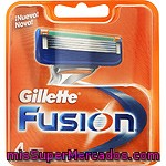 Cargador Manual Gillette Fusion, Pack 4 Unid.