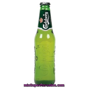 Carlsberg Cerveza Rubia Danesa Botella 33 Cl