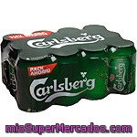 Carlsberg Cerveza Rubia Danesa Pack 12 Latas 33 Cl