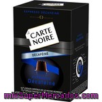 Carte Noire Espresso Café Descafeinado Compatible Con Máquinas Nespresso 10 Cápsulas Estuche 53 G