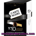 Carte Noire Espresso Excellence Café Intensidad 10 Compatible Con Máquinas Nespresso 10 Cápsulas Estuche 53 G
