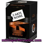 Carte Noire Espresso Ristretto Café Compatible Con Máquinas Nespresso 10 Cápsulas Estuche 53 G