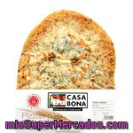 Casa Bona Pizza Tradicional 4 Quesos Envase 600 G