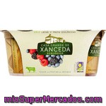 Casa Grande De Xanceda Yogur Cremoso Con Frutas Del Bosque Ecológico Pack 2 Unidades 125 G