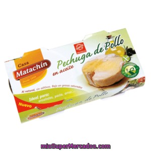 Casa Matachin Pechuga De Pollo En Aceite Lata 180 Gr